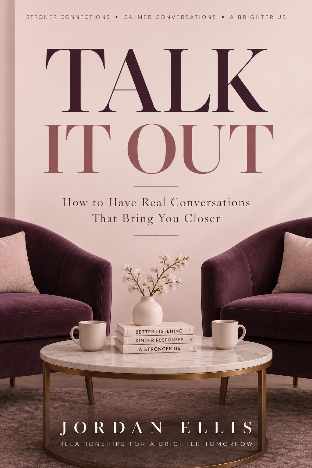 Relationships sample book cover: Talk It Out